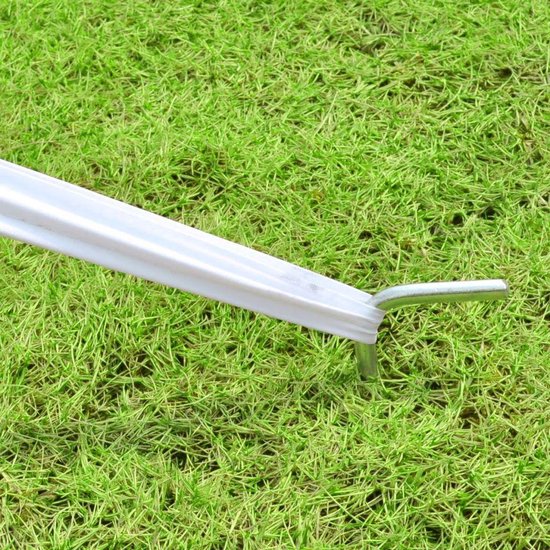 Vidaxl Prieel Zeshoekige Ster 12 M - Wit