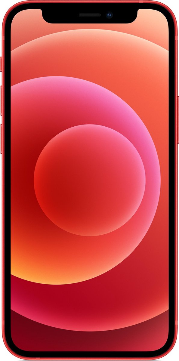 Apple iPhone 12 mini - 128 GB (PRODUCT)RED 5G - Rood