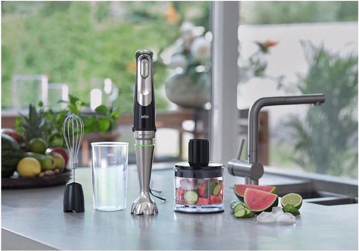 Braun staafmixer MQ 9135XI - Zwart