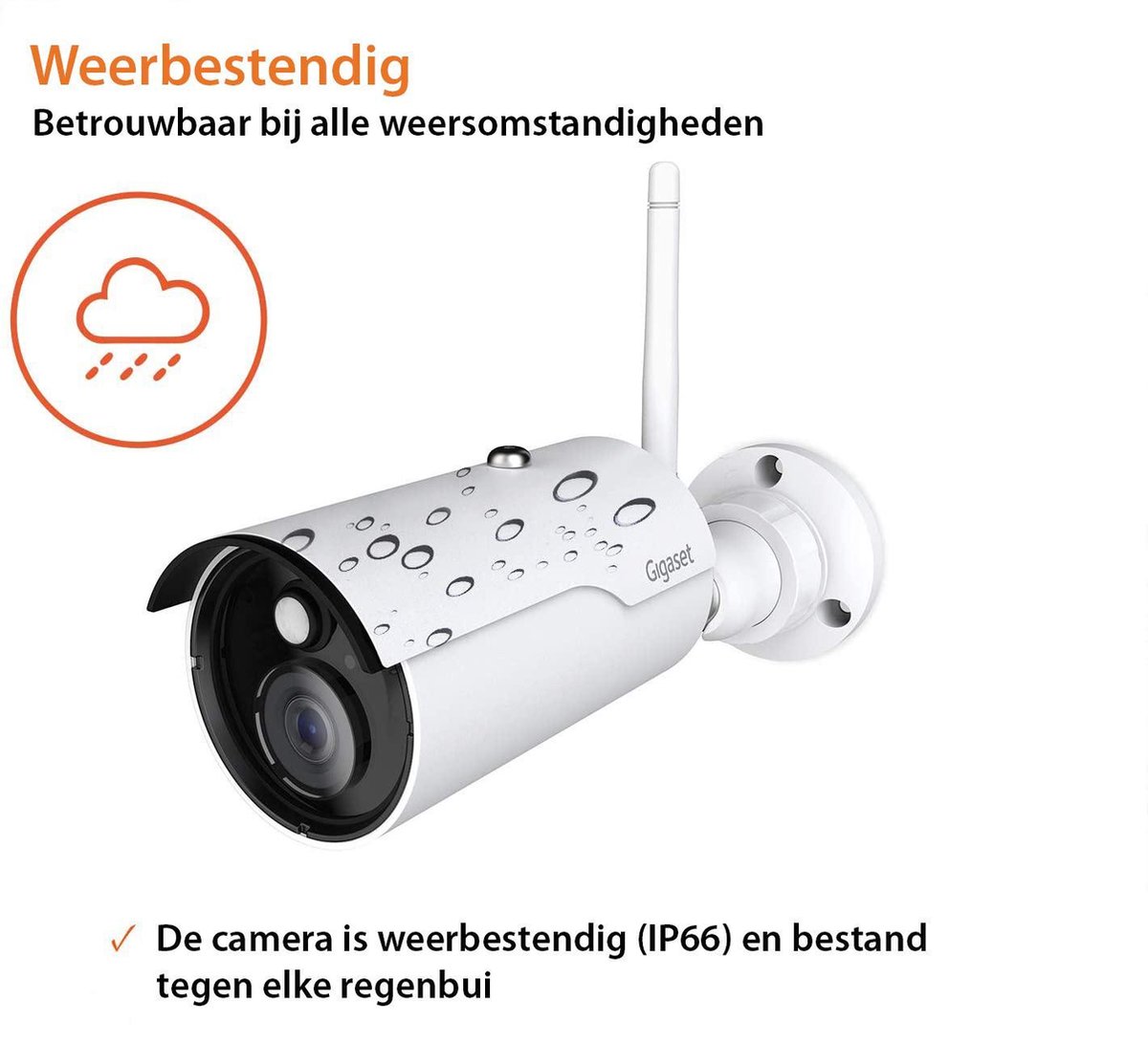 Gigaset outdoor camera - Wit