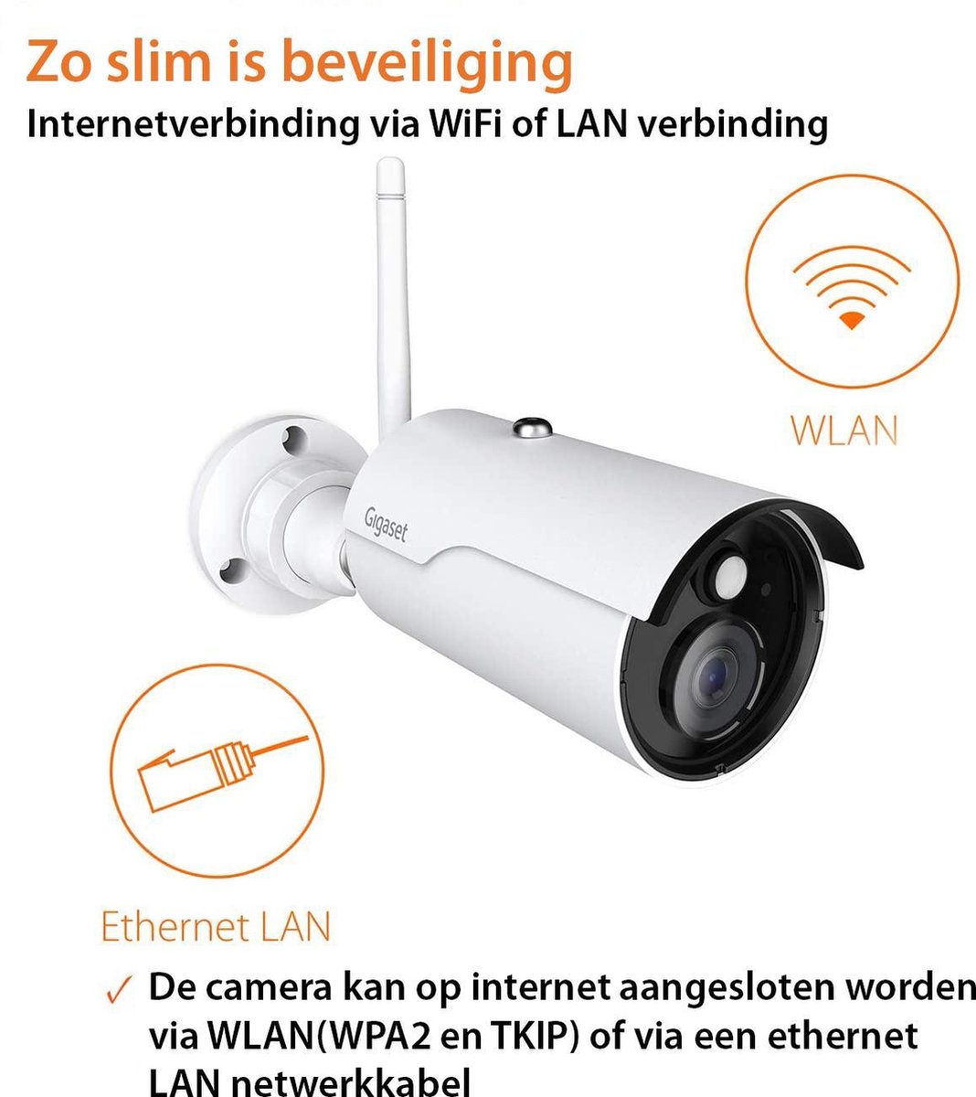 Gigaset outdoor camera - Wit