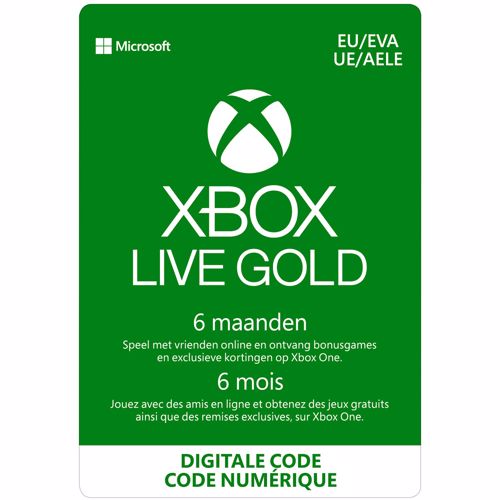 Back-to-School Sales2 Xbox Live Gold 6 Maanden: 1 apparaat - direct download