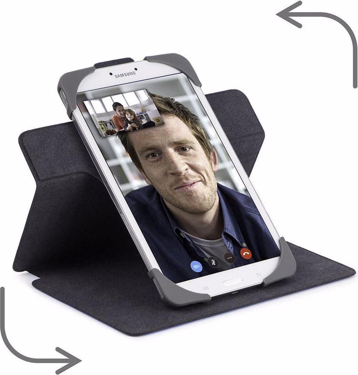 Targus Safefit Rotating Universele 9 inch - 10,5 inch Book Case - Blauw