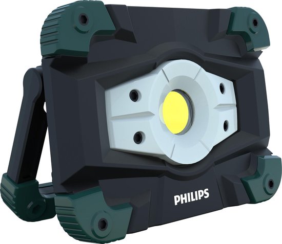 Philips Werklamp Ecopro50 Oplaadbaar 1000 Lumen/zwart - Verde