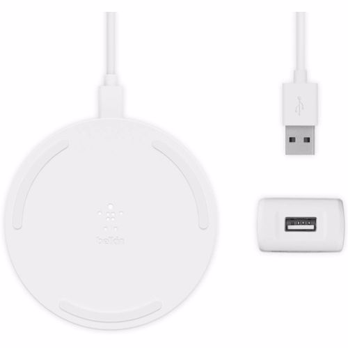 Belkin 15W draadloze lader met Quick Charge adapter - Wit