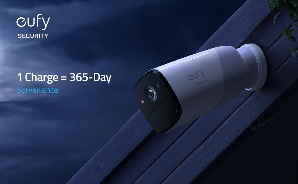 Eufycam 2 Uitbreiding - Zwart