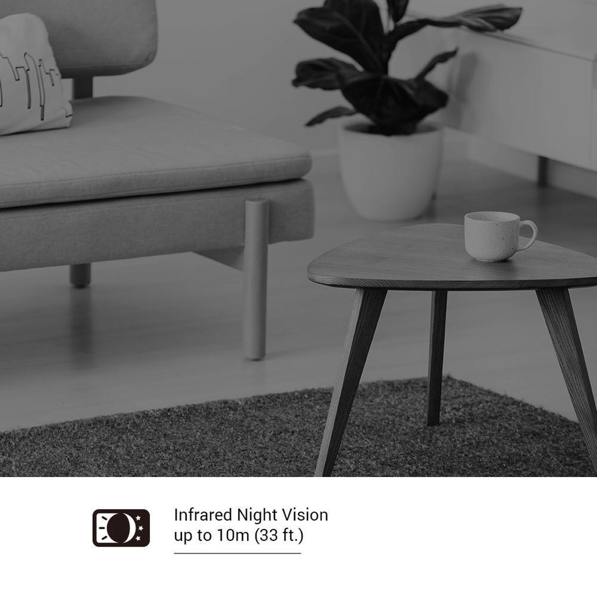 Hikvision C6W 4MP - Zwart