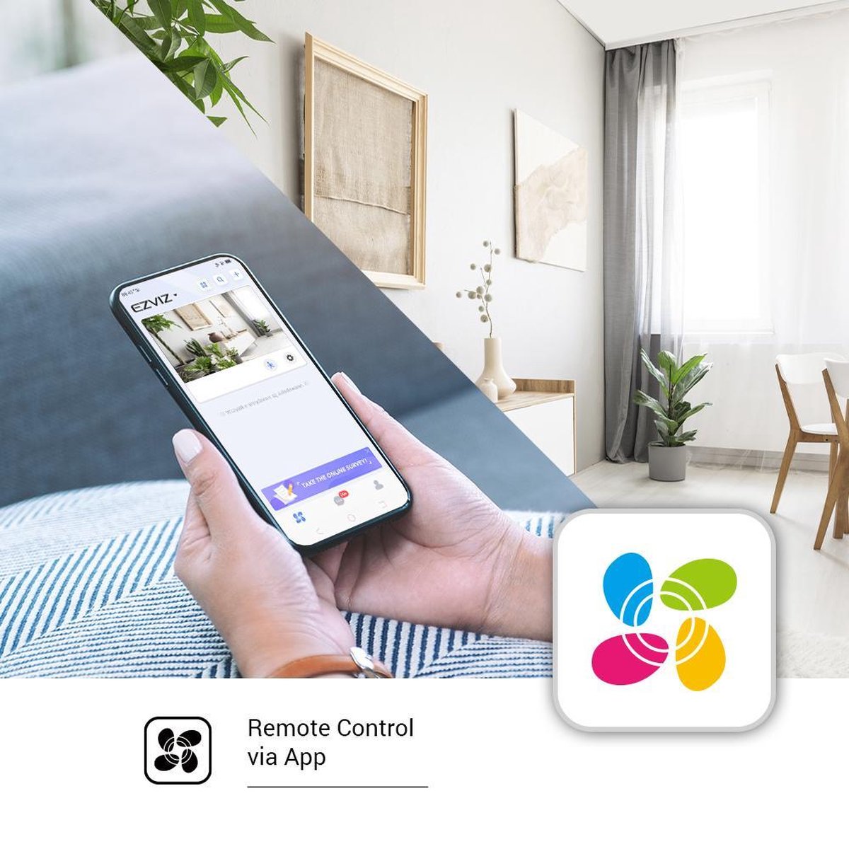 Hikvision C6W 4MP - Zwart