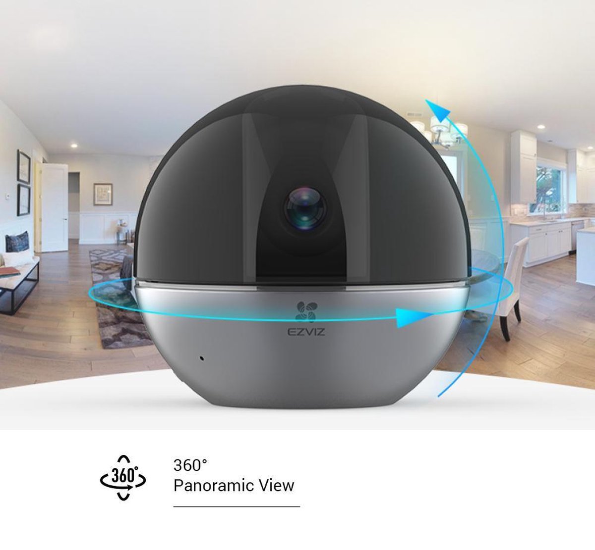 Hikvision C6W 4MP - Zwart