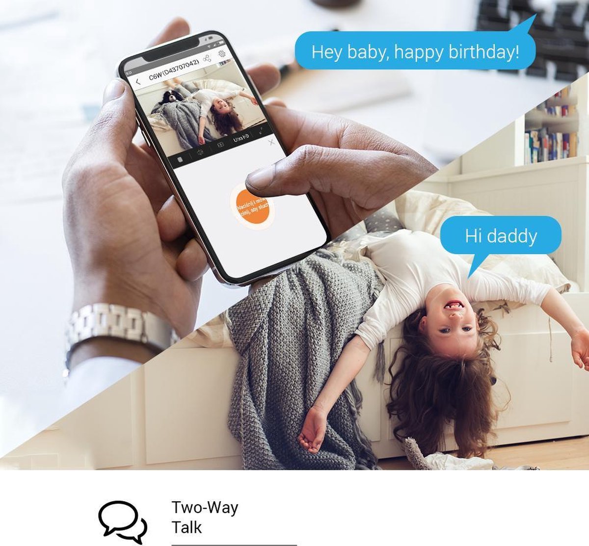 Hikvision C6W 4MP - Zwart