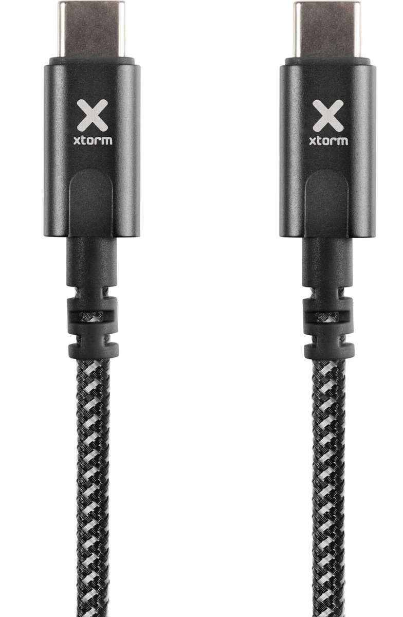 Xtorm telefoonkabel USB Type-C - Zwart