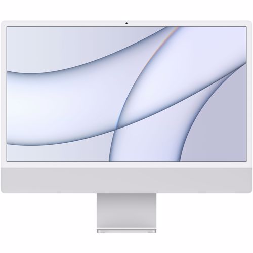 Apple iMac Retina 4.5K 24" (2021) 8GB/256GB 4-port (Zilver) - Silver