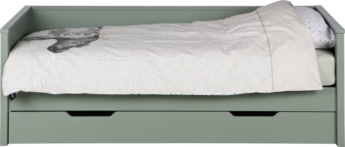 Woood Nikki Bed 90 x 200 cm - Groen