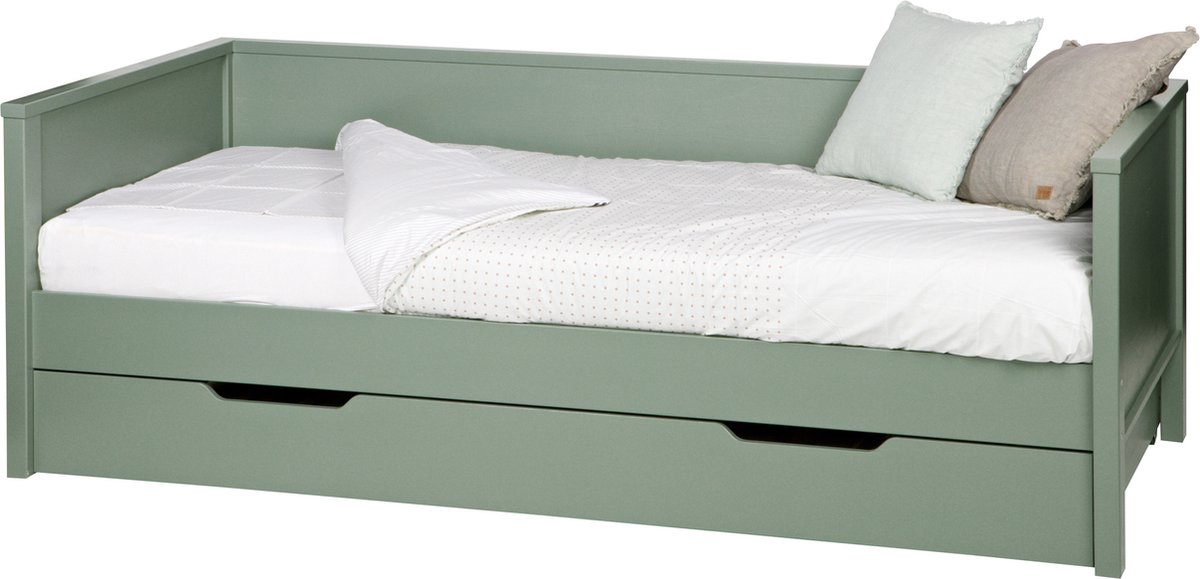 Woood Nikki Bed 90 x 200 cm - Groen