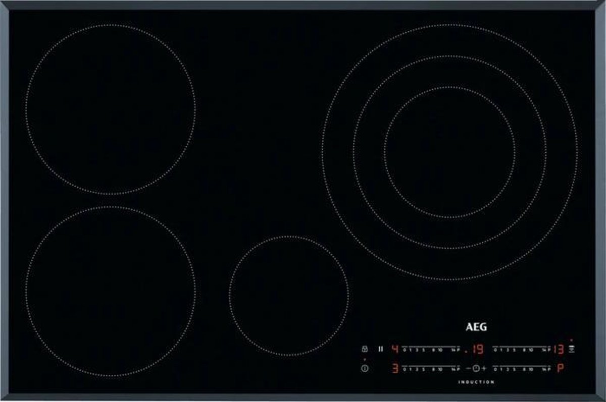 AEG inductie kookplaat IKB84405FB - Zwart