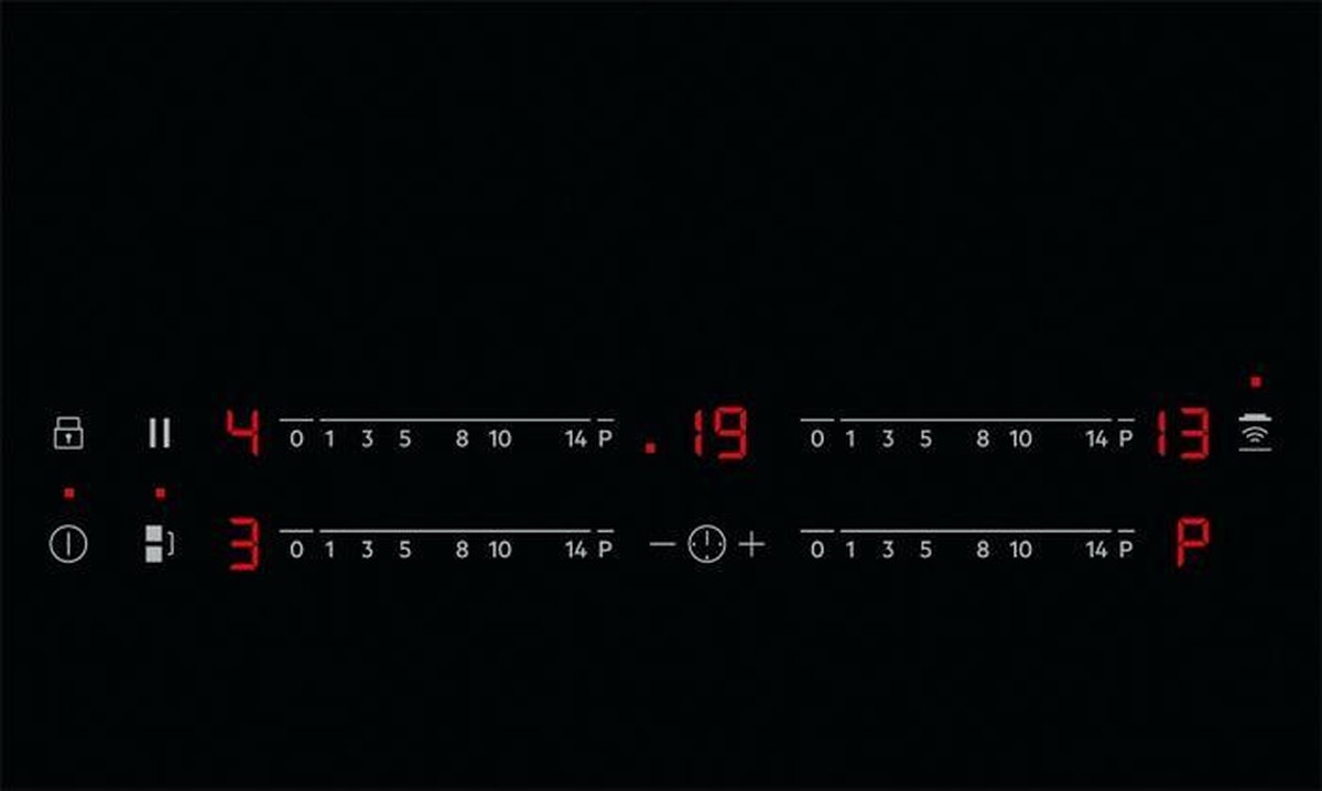 AEG Bridge inductie kookplaat IKE74440CB - Zwart