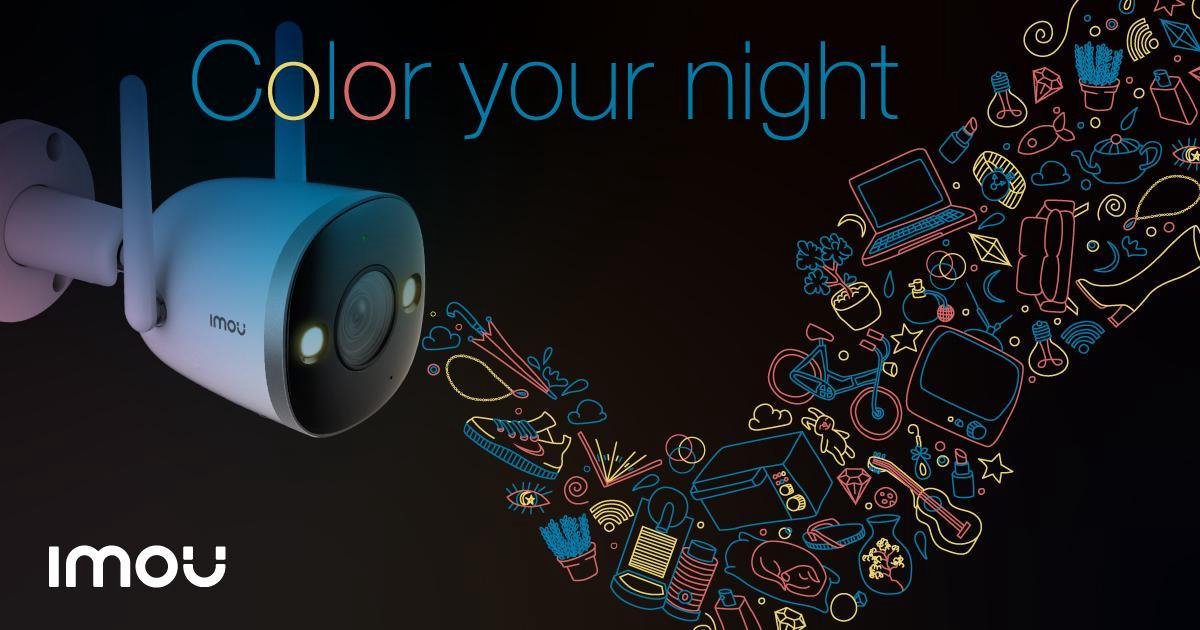 IMOU IP-beveiligingscamera Bullet 2S Outdoor - Zwart