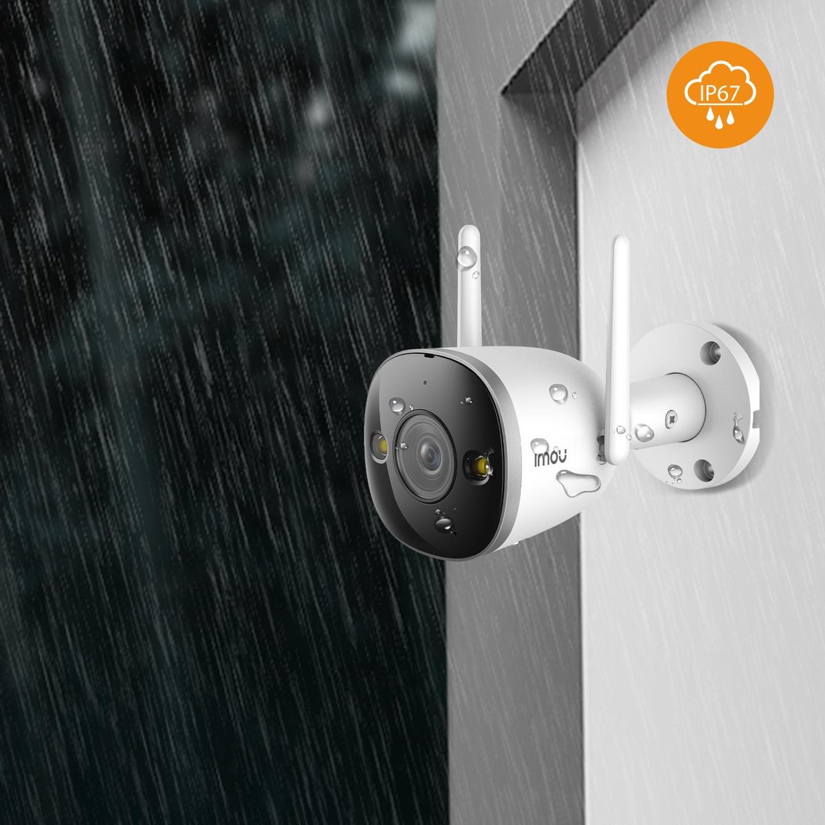 IMOU IP-beveiligingscamera Bullet 2S Outdoor - Zwart