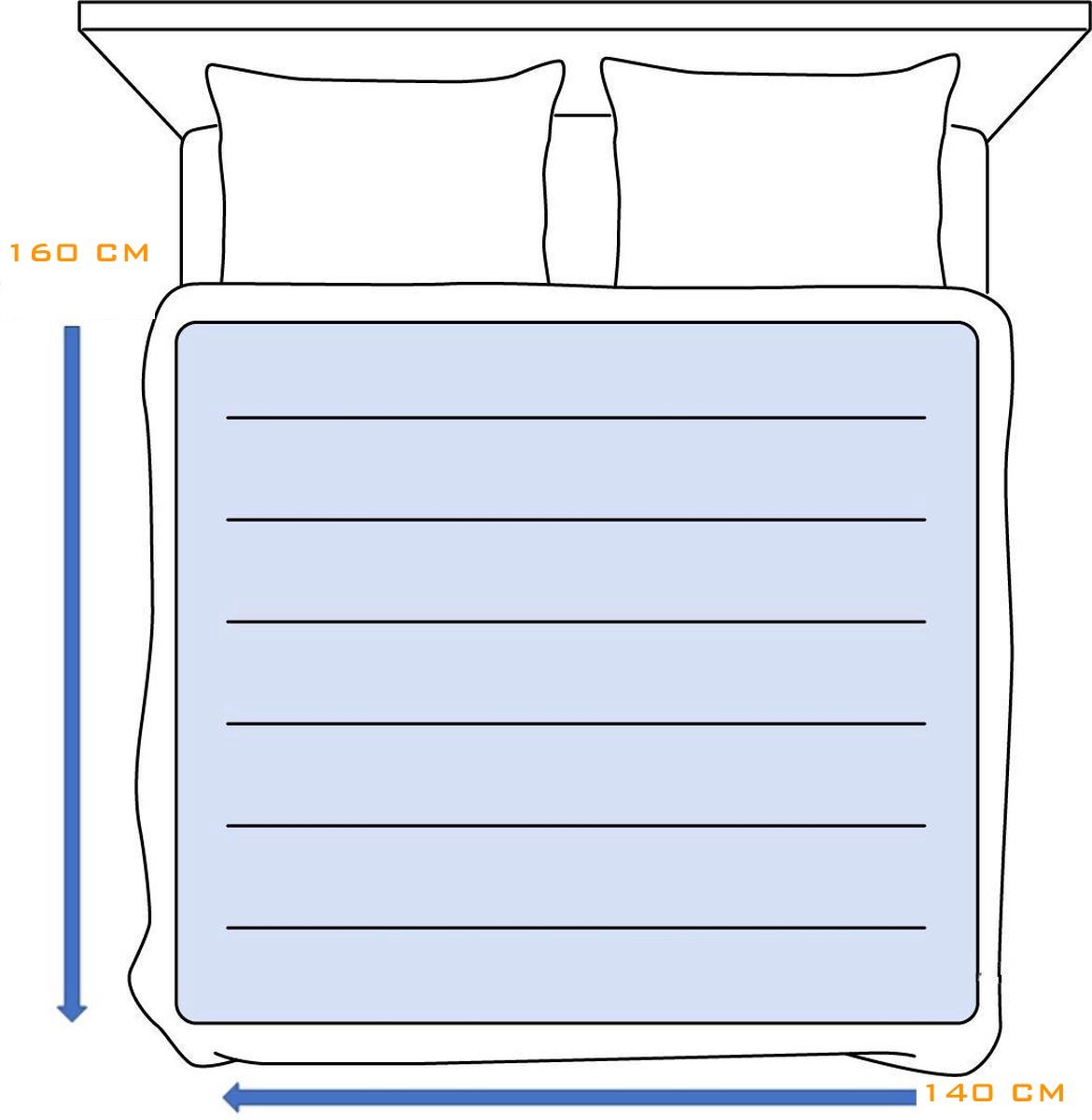 Cresta elektrische deken (2-persoons) KTS172 - Grijs