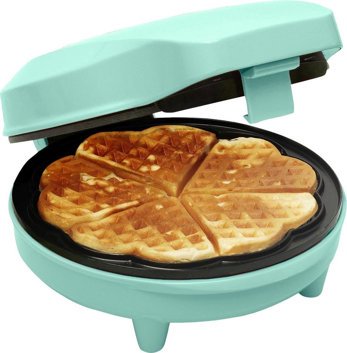 Bestron wafelmaker ASW217M - Groen
