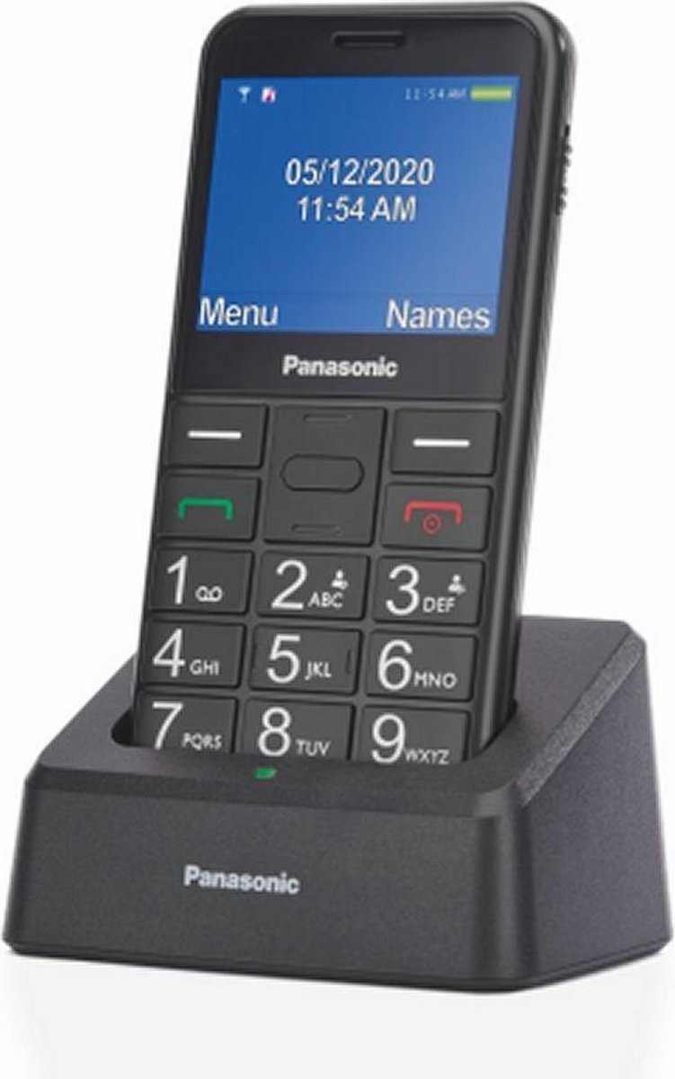 Panasonic mobiele senioren telefoon KX-TU155EXBN - Negro