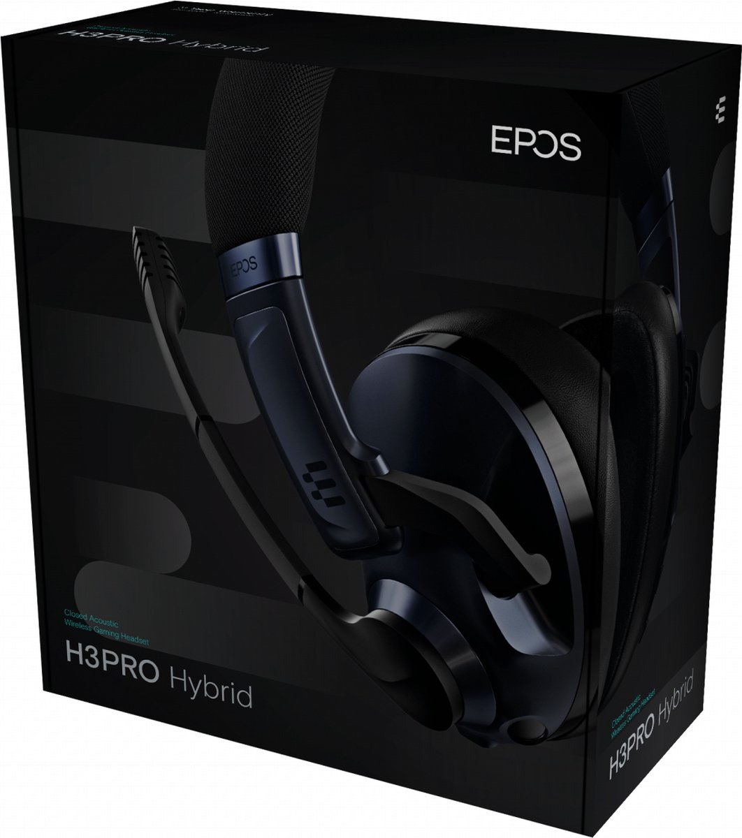 EPOS H3 PRO Hybrid Gaming Headset - Zwart