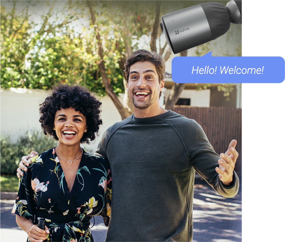 Elife 2K+ Standalone Smart Home Battery Camera - Zwart