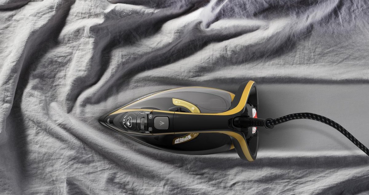 Tefal stoomstrijkijzer FV5696 - Zwart