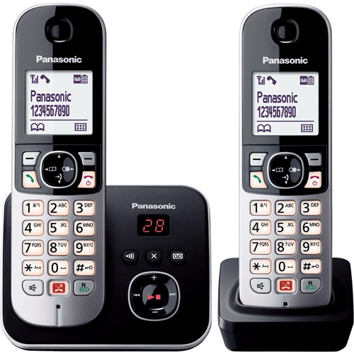 Panasonic DECT telefoon KX-TG6862NLB