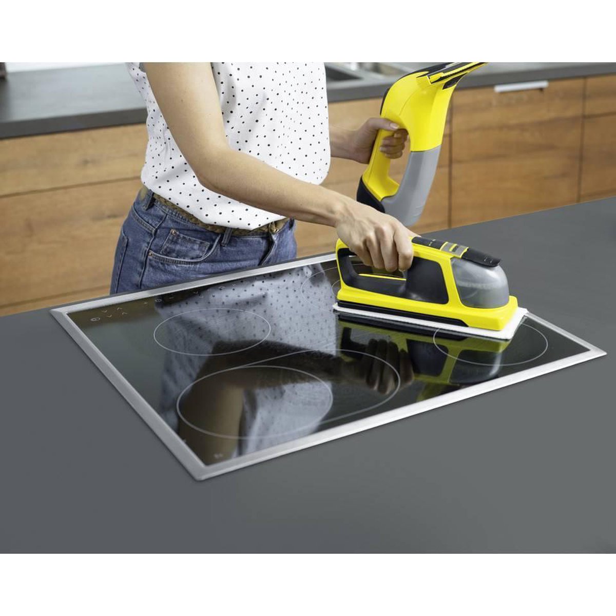 Kärcher WV6 Plus WindowVac Ruitenreiniger + KV4 Multicleaner - Geel