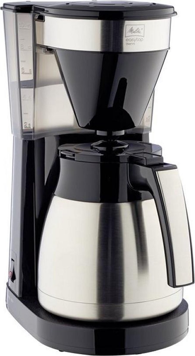 Melitta koffiezetapparaat Easy II Top Therm (Zilver) - Grijs