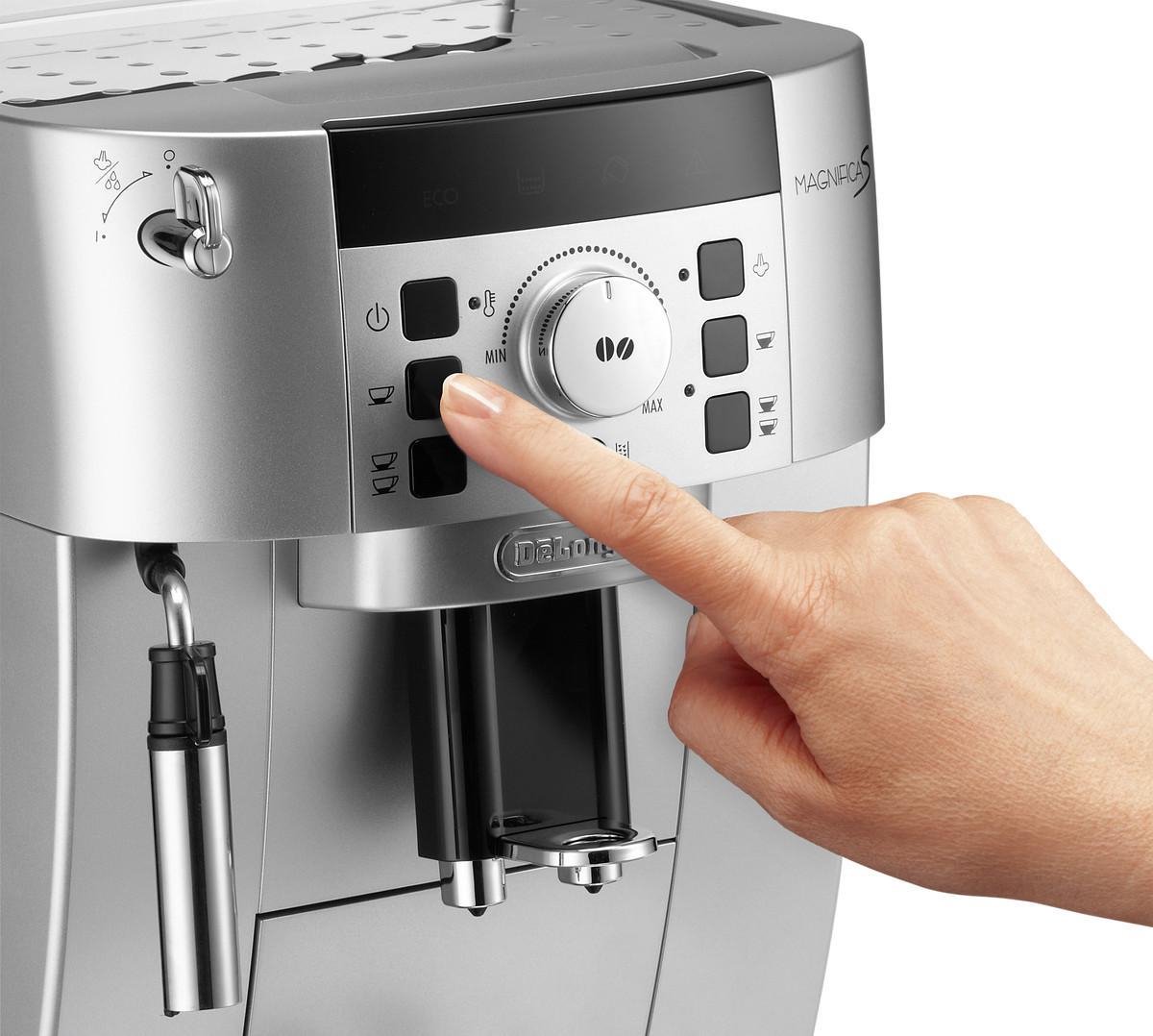 DeLonghi De'Longhi Magnifica ECAM 22.110SB Zilver - Zwart