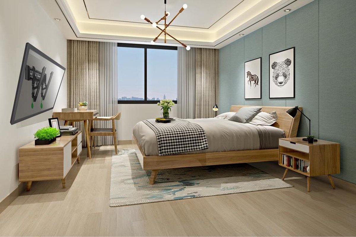 NeoMounts by Newstar muurbeugel NM-W345 - Zwart