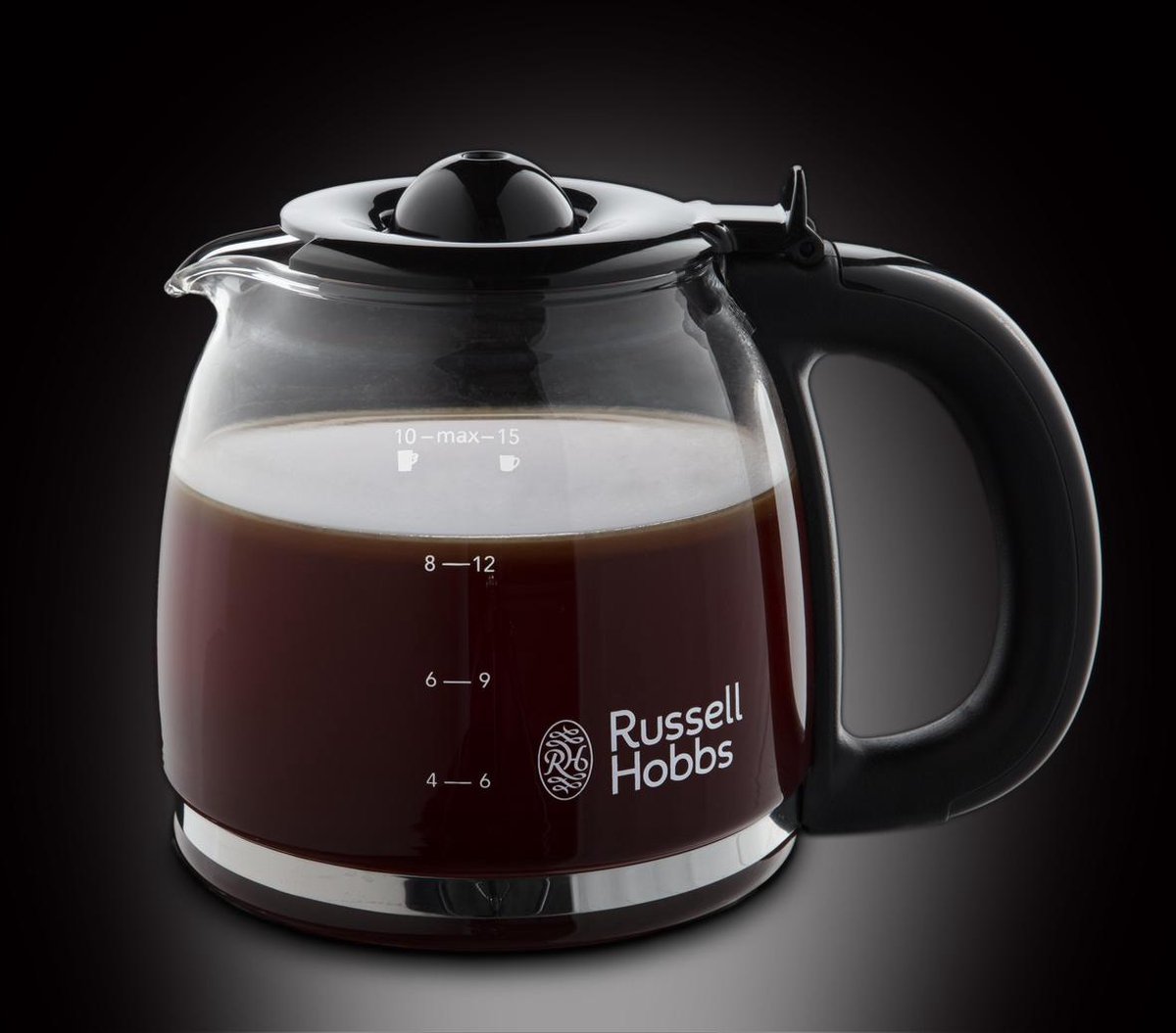 Russell Hobbs koffiezetapparaat Colours Plus 24033-56 (Creme) - Zwart