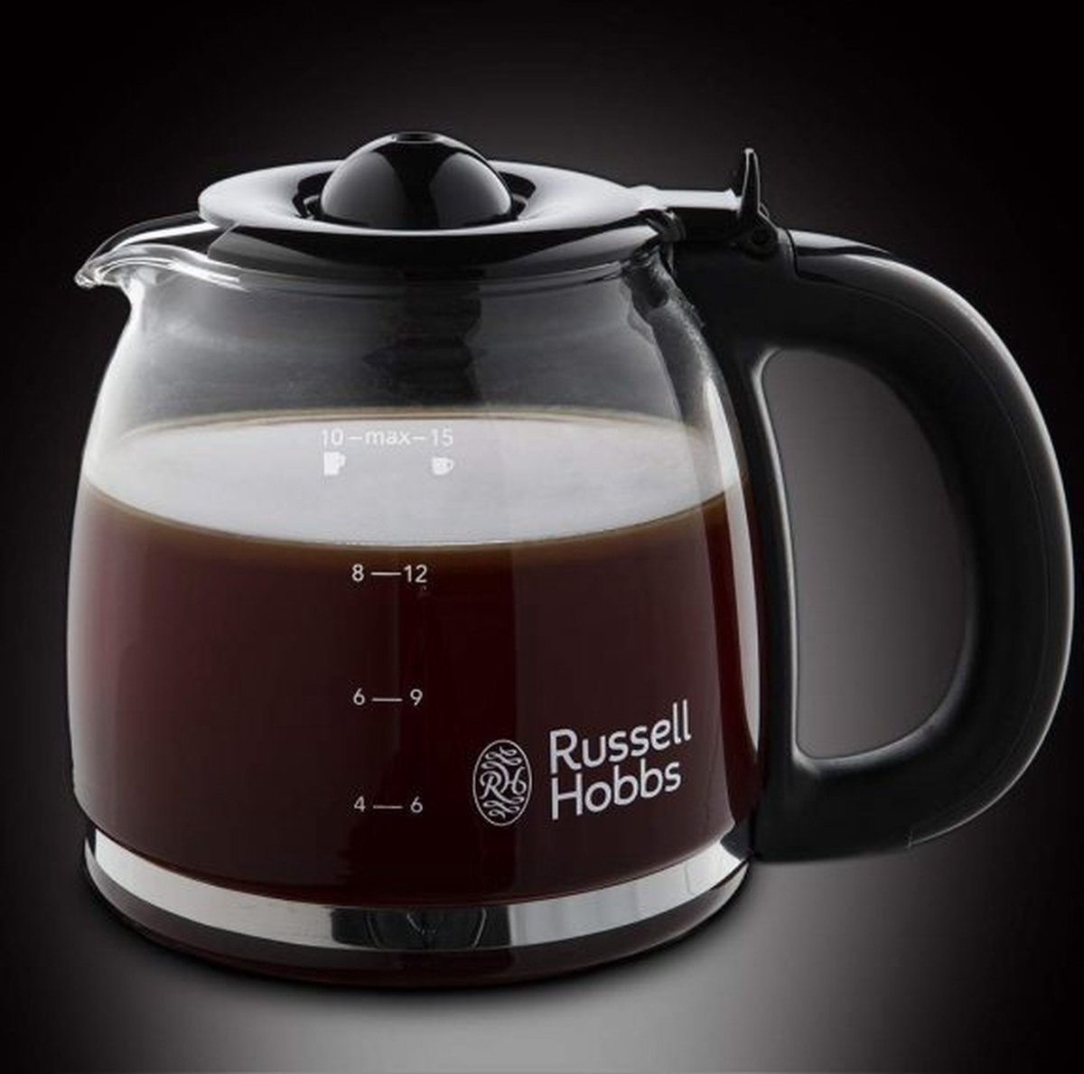 Russell Hobbs koffiezetapparaat Colours Plus 24033-56 (Creme) - Zwart