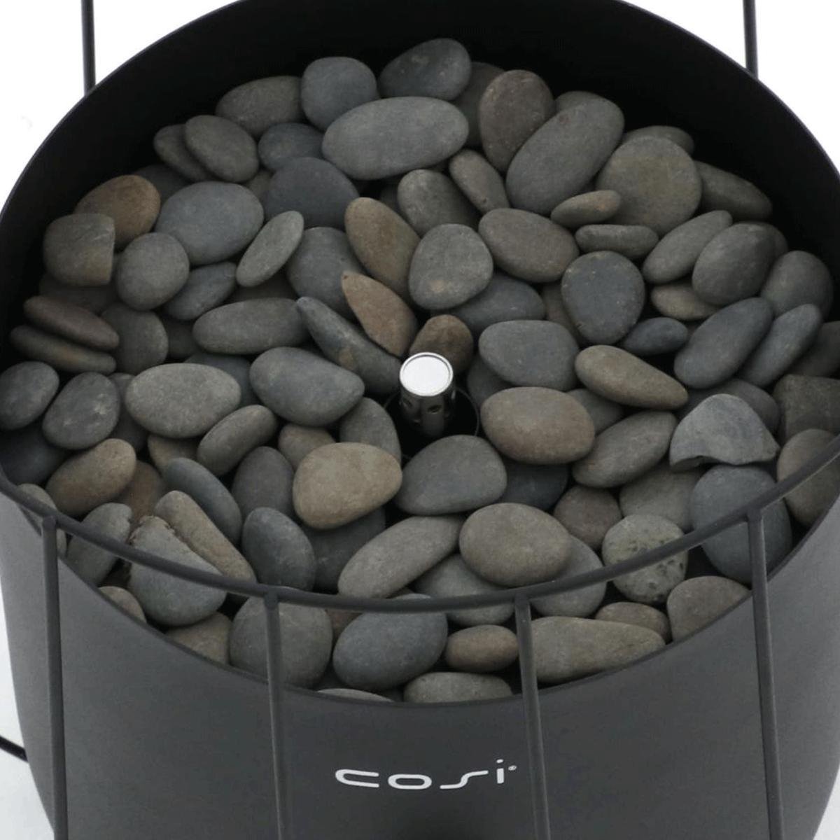 Cosi Fires Cosiscoop Basket Gaslantaarn - Zwart