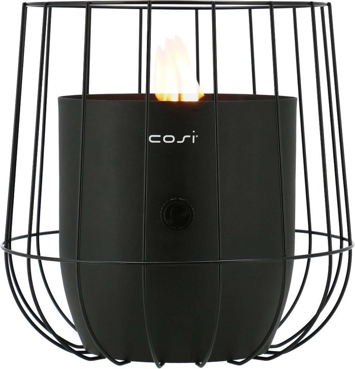 Cosi Fires Cosiscoop Basket Gaslantaarn - Zwart
