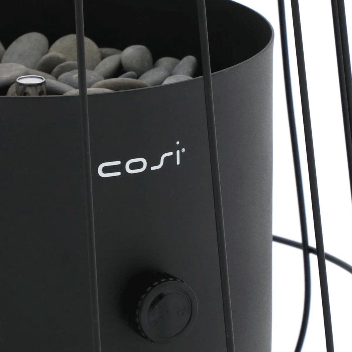 Cosi Fires Cosiscoop Basket Gaslantaarn - Zwart