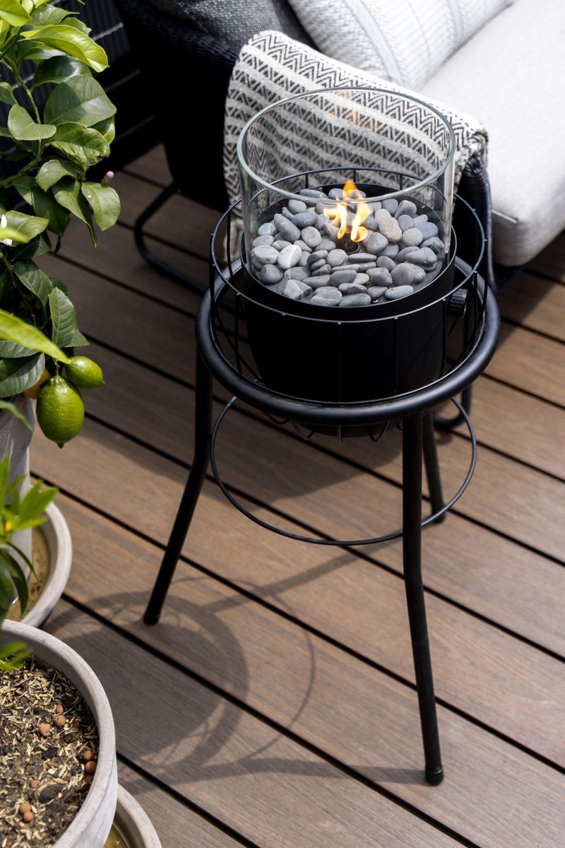 Cosi Fires Cosiscoop Basket High Gaslantaarn - Zwart