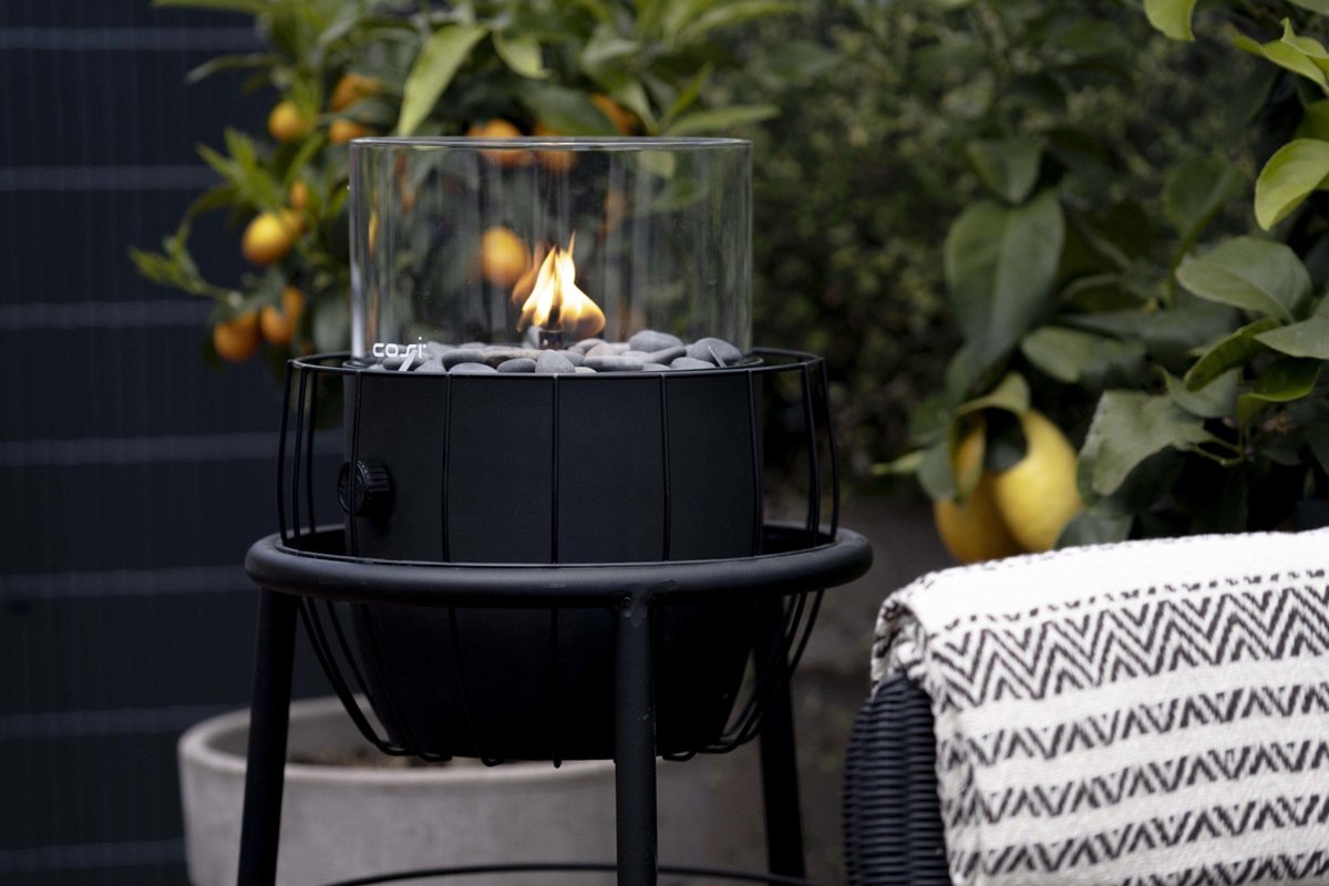 Cosi Fires Cosiscoop Basket High Gaslantaarn - Zwart