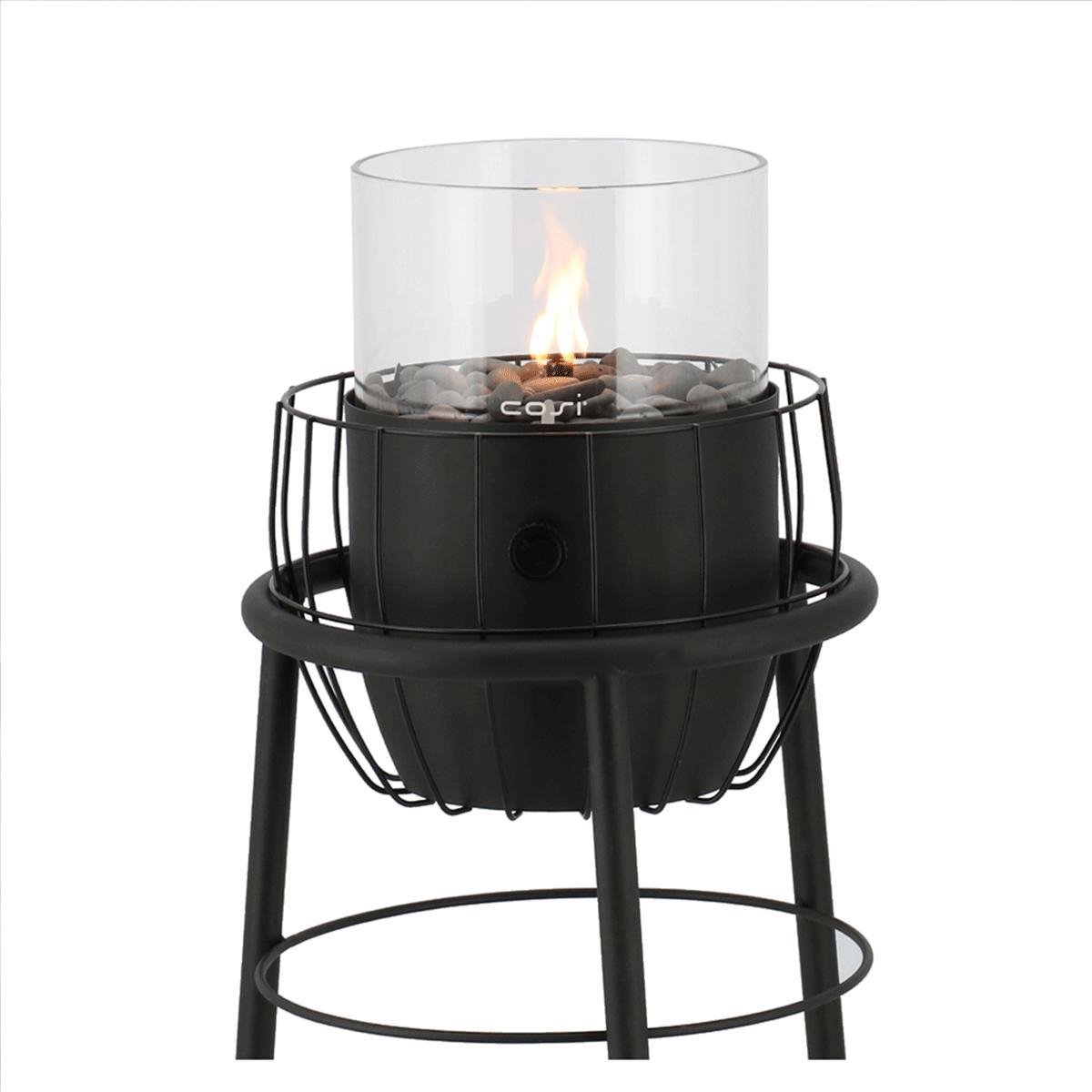 Cosi Fires Cosiscoop Basket High Gaslantaarn - Zwart