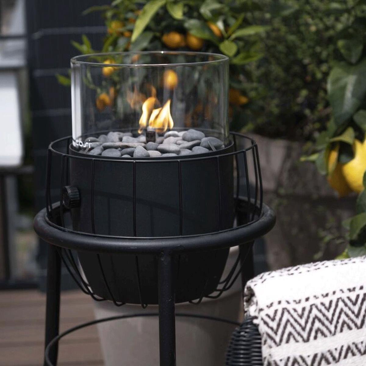 Cosi Fires Cosiscoop Basket High Gaslantaarn - Zwart
