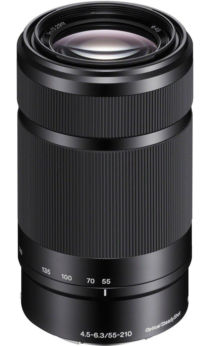 Sony E 55-210mm f/4.5-6.3 OSS - Zwart