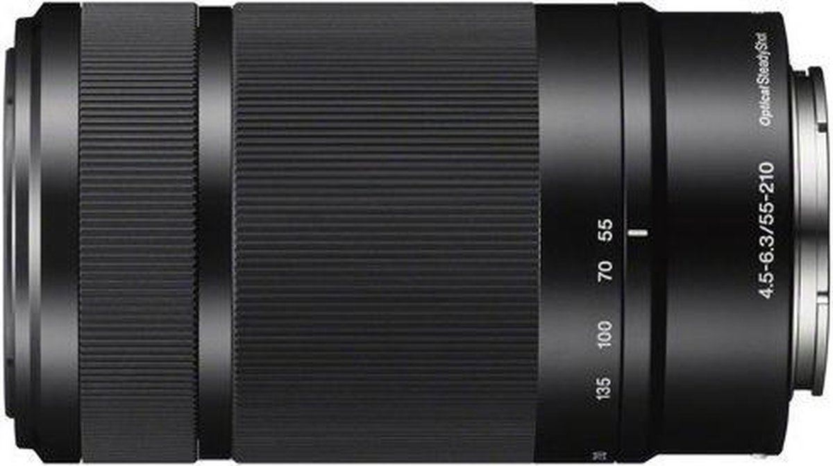Sony E 55-210mm f/4.5-6.3 OSS - Zwart