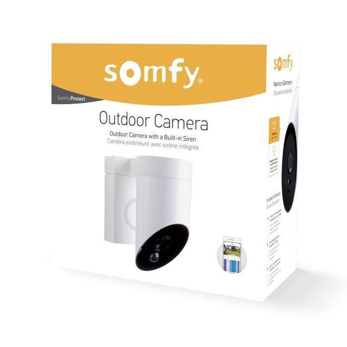Somfy Outdoorcamera - Wit