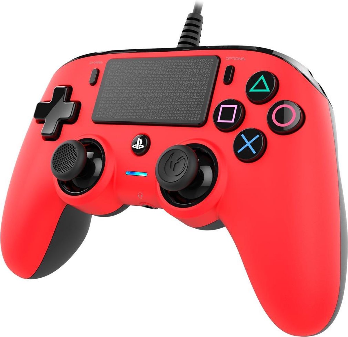 NACON Bedrade Controller PS4 - Rood