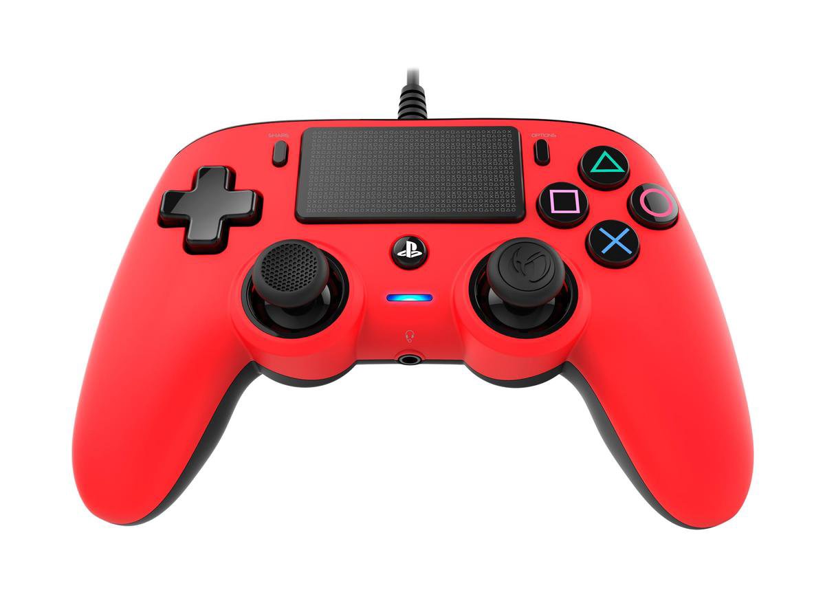 NACON Bedrade Controller PS4 - Rood