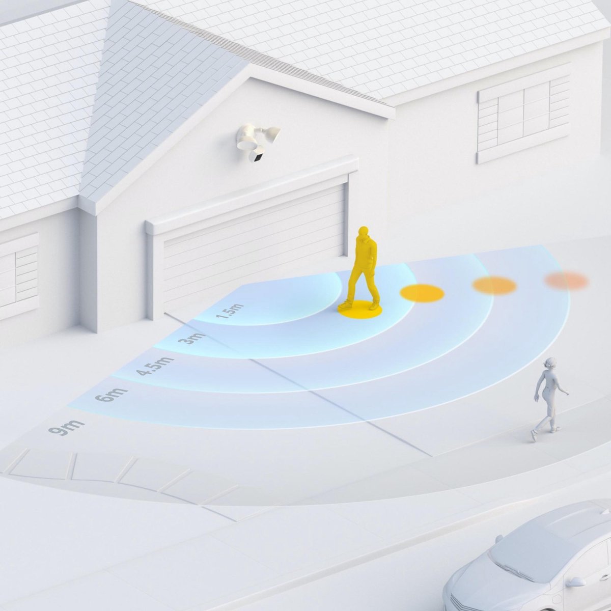 Ring Floodlight Cam Wired Pro - Zwart