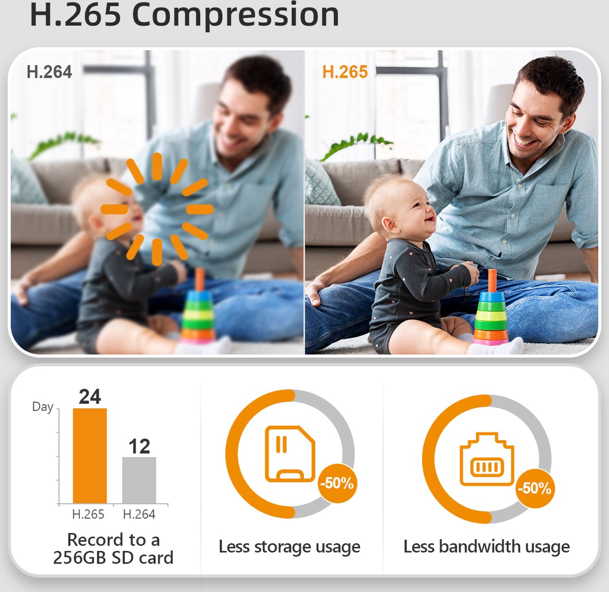 IMOU Rex 4MP - Zwart