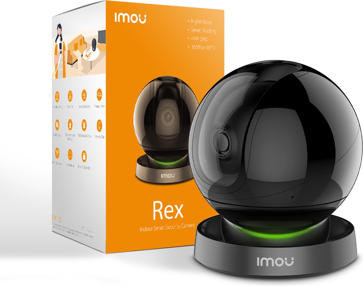 IMOU Rex 4MP - Zwart